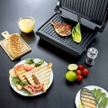 GRILL ELEKTRYCZNY BEZTŁUSZCZOWY OPIEKACZ SKŁADANY TOSTER KONTAKTOWY 750W