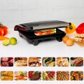 GRILL ELEKTRYCZNY BEZTŁUSZCZOWY OPIEKACZ SKŁADANY TOSTER KONTAKTOWY 750W