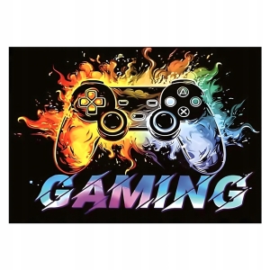 MATA OCHRONNA PODŁOGOWA GAMINGOWA DYWAN CHODNIK POD FOTEL KRZESŁO 50X80 CM