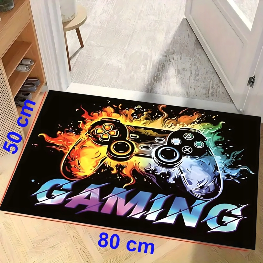 MATA OCHRONNA PODŁOGOWA GAMINGOWA DYWAN CHODNIK POD FOTEL KRZESŁO 50X80 CM