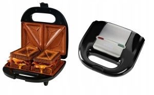 OPIEKACZ CERAMICZNY TOSTER SANDWICH 2 KANAPKI TOST NIEPRZYWIERAJĄCA POWŁOKA