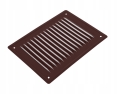 KRATKA WENTYLACYJNA Z SIATKĄ PRZYKRĘCANA 20X30 CM WENTYLACJA METAL BRĄZOWA
