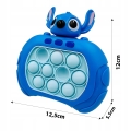 POPIT ANTYSTRESOWY STITCH GRA ZRĘCZNOŚCIOWA POP IT ZABAWKA SENSORYCZNA