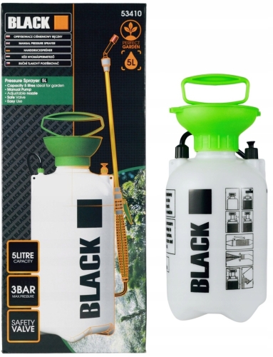 OPRYSKIWACZ CIŚNIENIOWY SPRYSKIWACZ OGRODOWY RĘCZNY REGULOWANA LANCA 5L