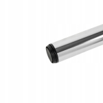 NOGA MEBLOWA FI 60 DO STOŁU BLATU METAL NÓŻKA DO MEBLI H 710 MM 1 SZT CHROM