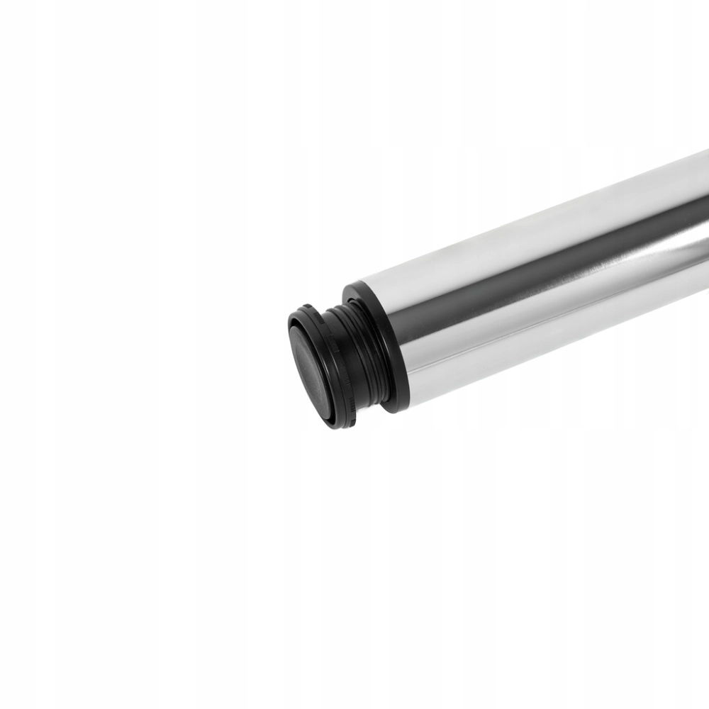 NOGA MEBLOWA FI 60 DO STOŁU BLATU METAL NÓŻKA DO MEBLI H 710 MM 1 SZT CHROM