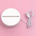 LAMPKA NOCNA LOVE 3D ILLUSION DO SYPIALNI DLA DZIECI PREZENT USB SERCA