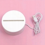 LAMPKA NOCNA LOVE 3D ILLUSION DO SYPIALNI DLA DZIECI PREZENT USB SERCA