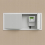 DRZWICZKI REWIZYJNE REWIZJA OSŁONA INSTALACJI KLAPA 120X30 CM METAL BIAŁE