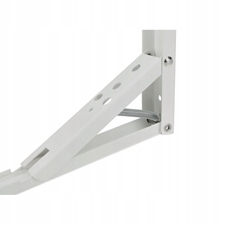 KĄTOWNIK SKŁADANY 250x1.4mm BIAŁY STALOWY Z MECHANIZMEM SPRĘŻYNOWYM