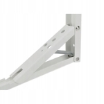 KĄTOWNIK SKŁADANY 250x1.4mm BIAŁY STALOWY Z MECHANIZMEM SPRĘŻYNOWYM