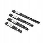 KĄTOWNIK SKŁADANY 200x1.4mm CZARNY MATOWY STALOWY Z MECHANIZMEM SPRĘŻYNOWYM