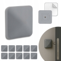 ODBOJNIK ŚCIENNY OCHRONNY PRZYKLEJANY KWADRATOWY 50X50 MM SZARY 10 SZT