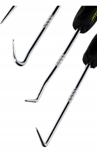 ZESTAW HACZYKÓW RĘCZNYCH Z RĘKOJEŚCIĄ 4SZT