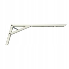 KĄTOWNIK SKŁADANY 300x1.4mm BIAŁY STALOWY Z MECHANIZMEM SPRĘŻYNOWYM