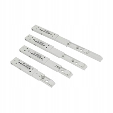 KĄTOWNIK SKŁADANY 300x1.4mm BIAŁY STALOWY Z MECHANIZMEM SPRĘŻYNOWYM