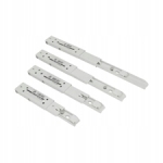 KĄTOWNIK SKŁADANY 300x1.4mm BIAŁY STALOWY Z MECHANIZMEM SPRĘŻYNOWYM