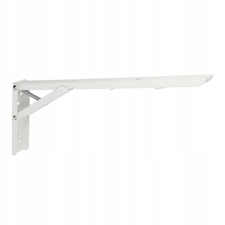 KĄTOWNIK SKŁADANY 350x1.4mm BIAŁY STALOWY Z MECHANIZMEM SPRĘŻYNOWYM