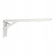 KĄTOWNIK SKŁADANY 350x1.4mm BIAŁY STALOWY Z MECHANIZMEM SPRĘŻYNOWYM
