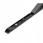 KĄTOWNIK SKŁADANY 350x1.4mm CZARNY MATOWY STALOWY Z MECHANIZMEM SPRĘŻYNOWYM
