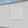DRZWICZKI REWIZYJNE MASKUJĄCE OSŁONA REWIZJA METAL 90X100 CM METALOWE BIAŁE