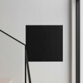 DRZWICZKI REWIZYJNE MASKUJĄCE OSŁONA INSTALACJI 90X100 CM METALOWE CZARNE