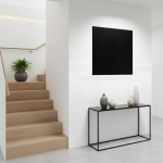 DRZWICZKI REWIZYJNE MASKUJĄCE OSŁONA REWIZJA KLAPA 90X120 CM METAL CZARNY