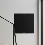 DRZWICZKI REWIZYJNE MASKUJĄCE OSŁONA REWIZJA KLAPA 90X120 CM METAL CZARNY
