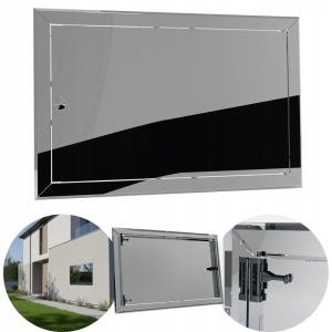 DRZWICZKI REWIZYJNE OSŁONA INSTALACJI 50X40 CM REWIZJA STAL NIERDZEWNA