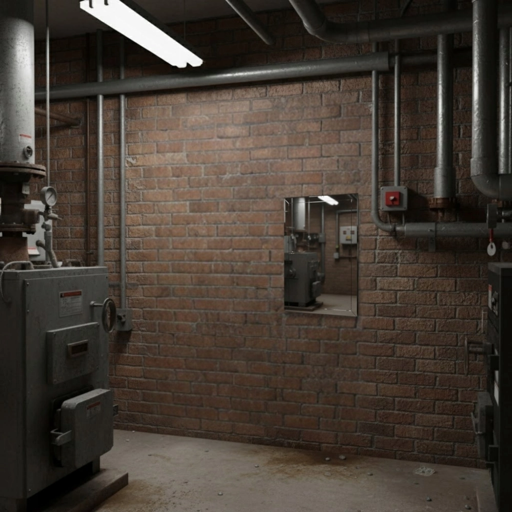 DRZWICZKI REWIZYJNE OSŁONOWE MASKUJĄCE ZE STALI NIERDZEWNEJ 40X50 CM