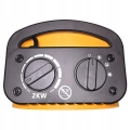 ELEKTRYCZNA NAGRZEWNICA CERAMICZNA GRZEJNIK DMUCHAWA FARELKA 2kW 2000W