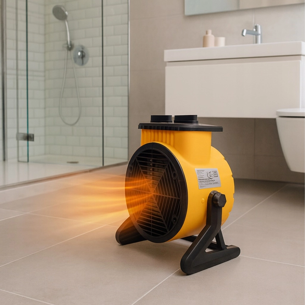 ELEKTRYCZNA NAGRZEWNICA CERAMICZNA GRZEJNIK DMUCHAWA FARELKA 2kW 2000W