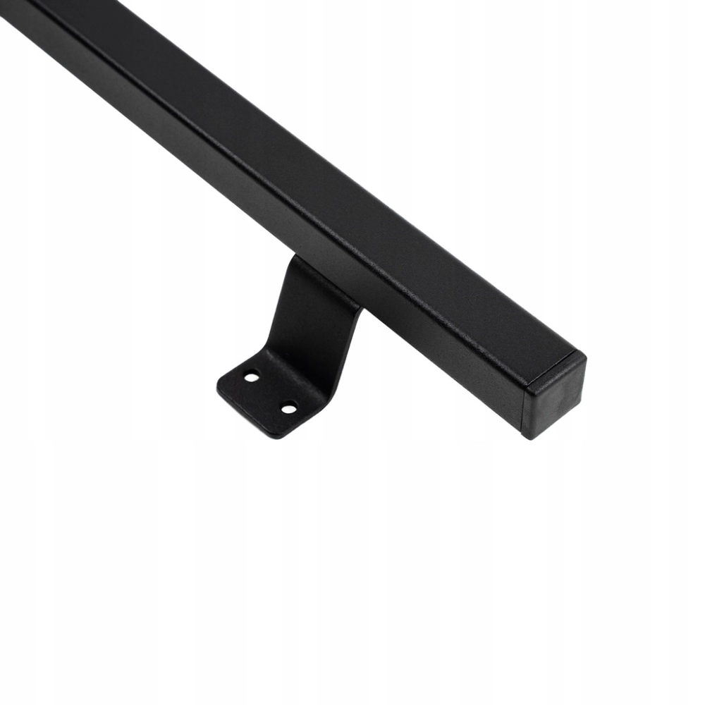 ANTABA DRZWIOWA UCHWYT DO DRZWI 65 CM KWADRATOWY POCHWYT 25X25 MM CZARNY