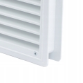 KRATKA WENTYLACYJNA DRZWIOWA WC DO DRZWI SZAFY BIAŁA ŁAZIENKOWA 43 cm