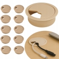 PRZEPUST KABLA MEBLOWY FI 6 CM ZESTAW PRZELOTEK NA KABLE 10 SZTUK KLON