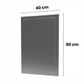 DRZWICZKI REWIZYJNE MASKUJĄCE OSŁONOWE REWIZJA 40X80 CM METALOWE CZARNE