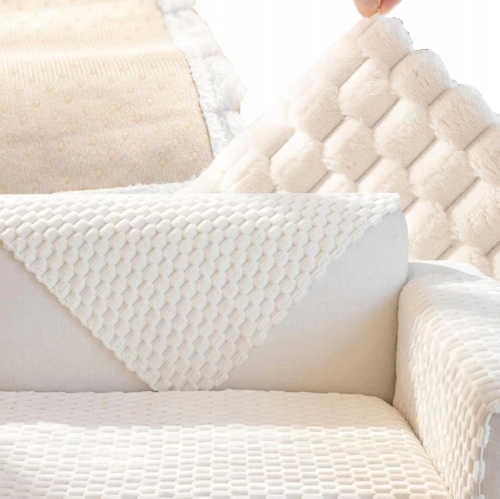 NARZUTA KOC NA KANAPĘ SOFĘ FOTEL ANTYPOŚLIZGOWA ELASTYCZNA 70x150 CM