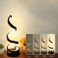 LED SPIRALNA LAMPKA NOCNA LAMPA STOŁOWA OŚWIETLENIE DEKORACYJNE DO SYPIALNI