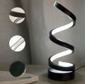 LED SPIRALNA LAMPKA NOCNA LAMPA STOŁOWA OŚWIETLENIE DEKORACYJNE DO SYPIALNI