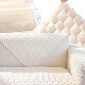 NARZUTA KOC NA KANAPĘ SOFĘ FOTEL ANTYPOŚLIZGOWA ELASTYCZNA 70X120CM