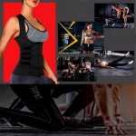 KAMIZELKA NEOPRENOWA FITNESS DAMSKA ODCHUDZAJĄCA SPORTOWA TRENINGOWA M