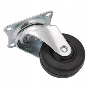 KOŁO 5CM PODSTAWA OBROTOWA SAMONASTAWNE DO DOMU MAGAZYNU STALOWE