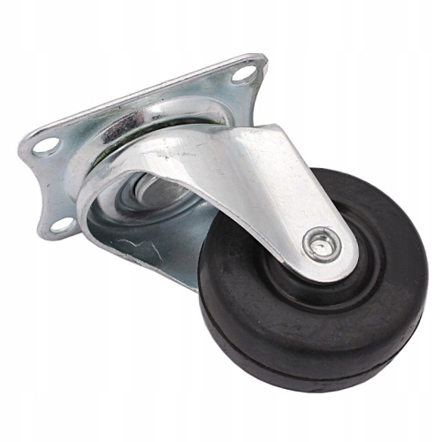 KOŁO 5CM PODSTAWA OBROTOWA SAMONASTAWNE DO DOMU MAGAZYNU STALOWE