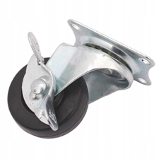 KOŁO MEBLOWE 5CM PODSTAWA OBROTOWA Z BLOKADĄ SAMONASTAWNE DO DOMU MAGAZYNU