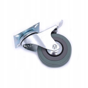 KOŁO MEBLOWE 7,5CM PODSTAWA OBROTOWA Z BLOKADĄ DO DOMU MAGAZYNU DO MEBLI