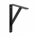 KĄTOWNIK WSPORNIK POD PÓŁKĘ BLAT WMACNIANY MK 280X400X30X4 CZARNY