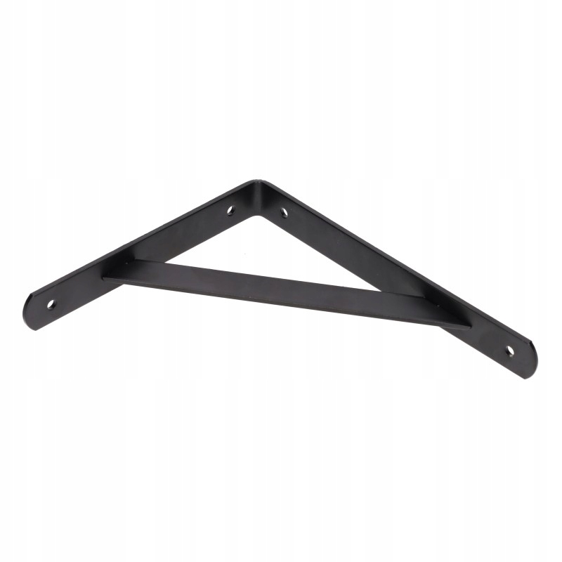 KĄTOWNIK WSPORNIK POD PÓŁKĘ BLAT WMACNIANY MK 280X400X30X4 CZARNY