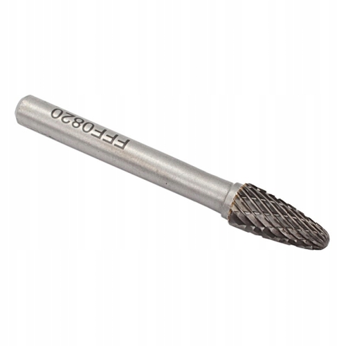 TARNIK WOLFRAMOWY OWALNY 10X20X60/6MM F Z WĘGLIKA VHM UNIWERSALNY