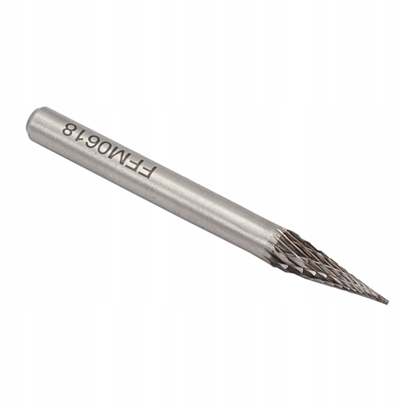 TARNIK WOLFRAMOWY OSTRY 8X17X58/6MM M Z WĘGLIKA DO METALU CYLINDRYCZNY