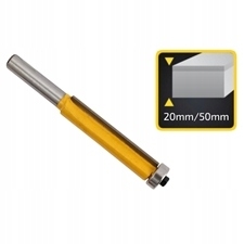 FREZ PROSTY PALCOWY DO DREWNA Z DOLNYM ŁOŻYSKIEM FRXE 50X12,7/8MM